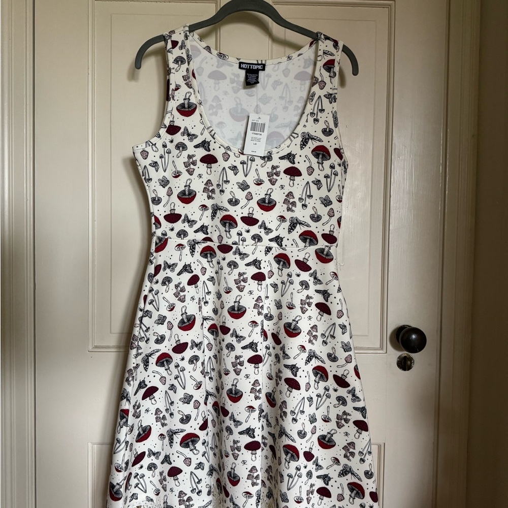 Hot Topic Mushrooms Mini Dress - Picture 2 of 4